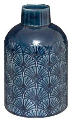 Vaza Ceramica Double Glaze Albastru H21,7 cm