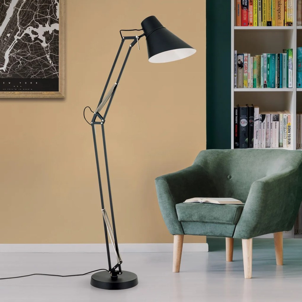Lampa de podea moderna cu brat articulat Bachelor