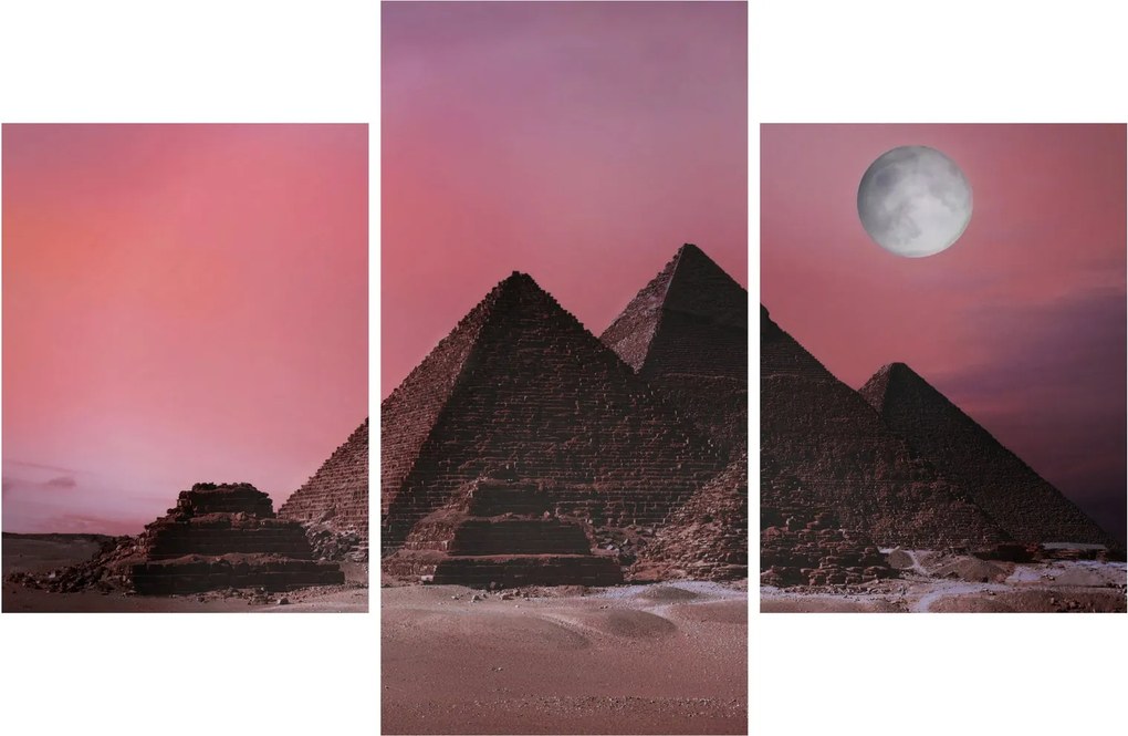 Tablou - Piramidă, Giza, Egipt (90x60 cm)