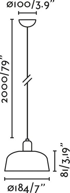 Lustra/Pendul metal TATAWIN S blue