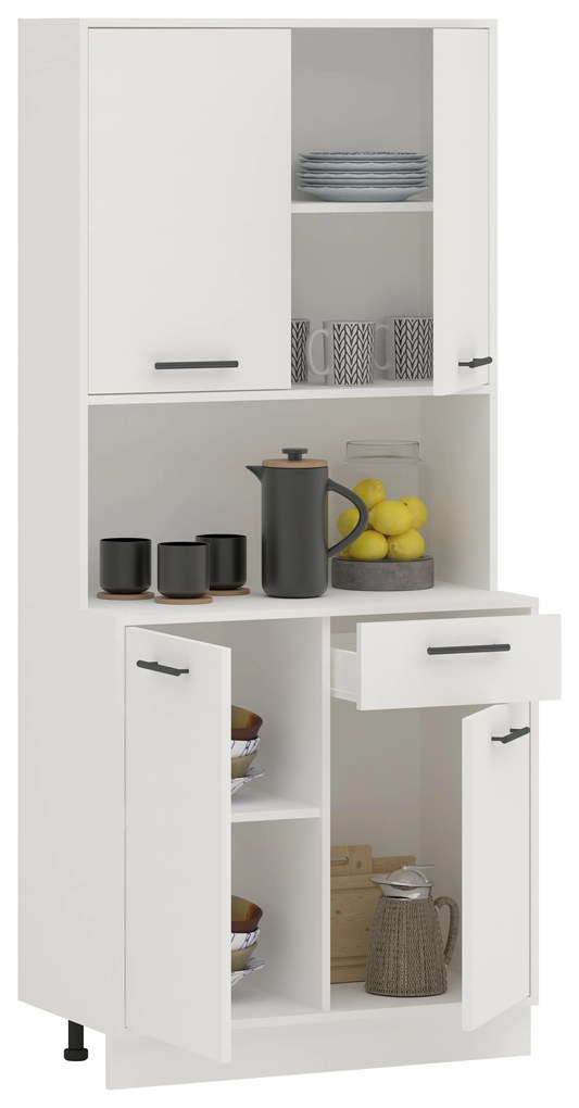 Bufet Oma, Alb, L 84 cm