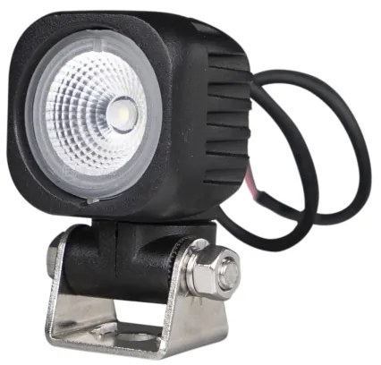 Proiector LED auto BLACK LED/10W/10-30V IP69 5700K unghiular