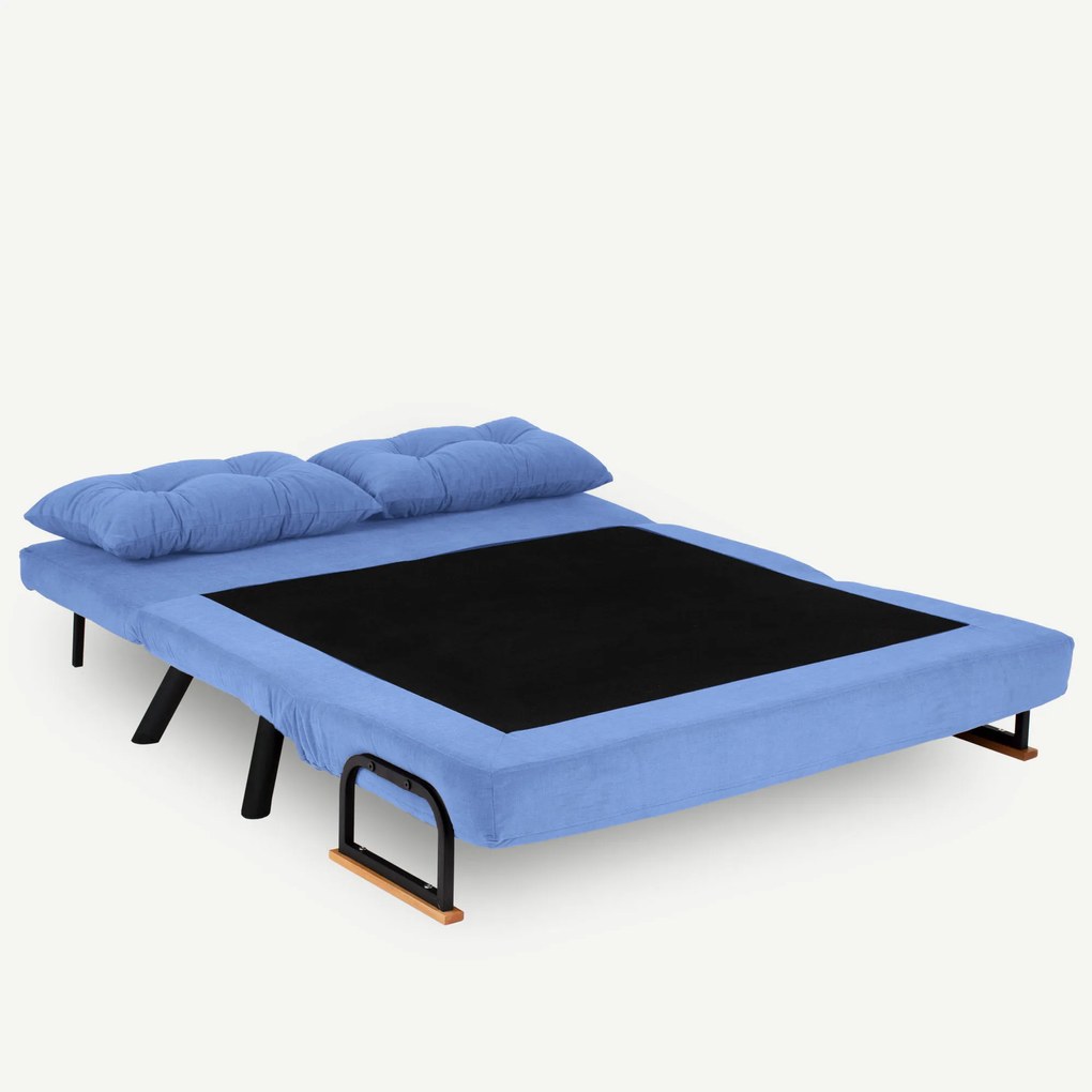 Canapea futon Sandy (albastru). 1062314