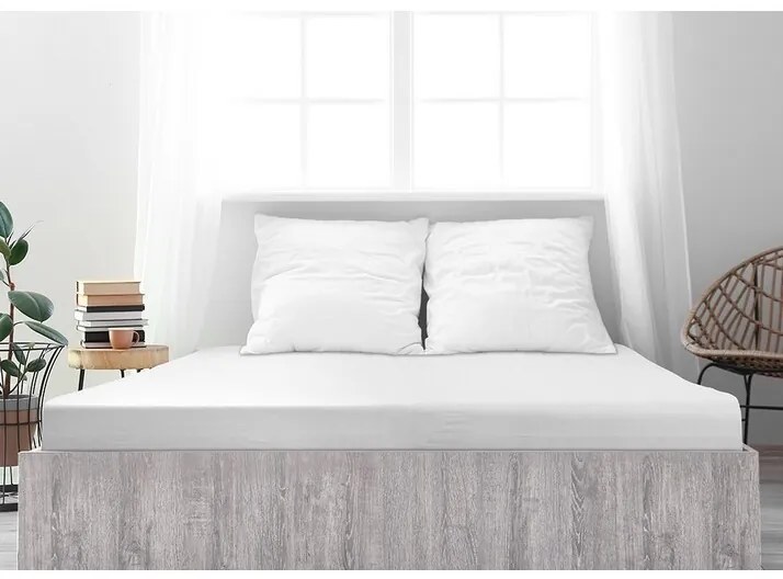Cearșaf de pat jersey 4Home Ideal alb , 70 x 140 cm, 70 x 140 cm