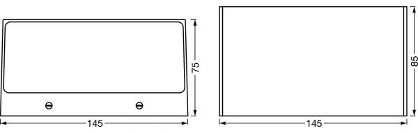 Aplică LED RGBW dimabilă BRICK LED/14W/230V Wi-Fi IP44 Ledvance