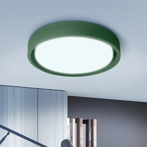 Brilagi - Lampă LED dimabilă MATTEO LED/48W/230V 3000-6500K Ø41 cm verde + telecomandă