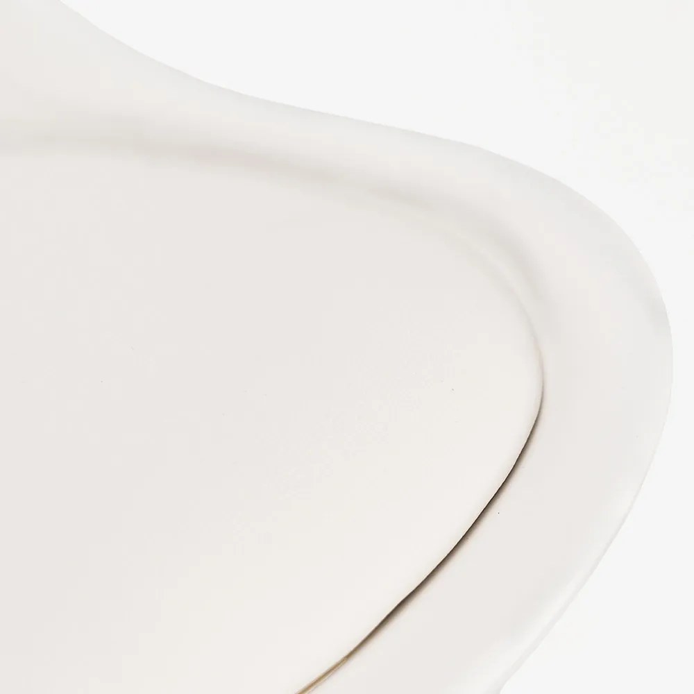 Scaun de masă Silla 8 bucăți în alb