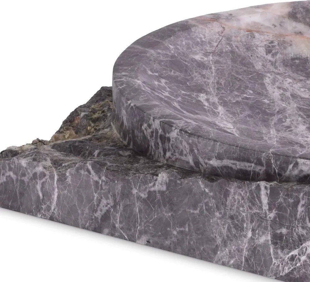 Bol/ Obiect decorativ LUX Montanita, gri 116241 HZ