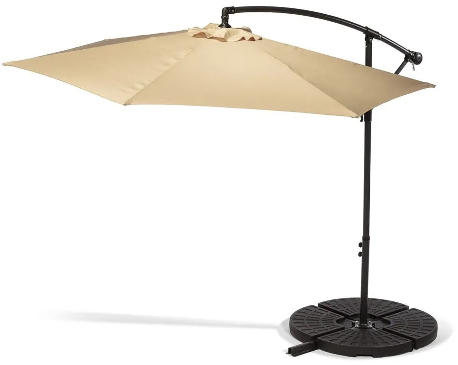 Umbrelă de soare bej fără suport ø 300 cm Happy Sun - Bonami Essentials