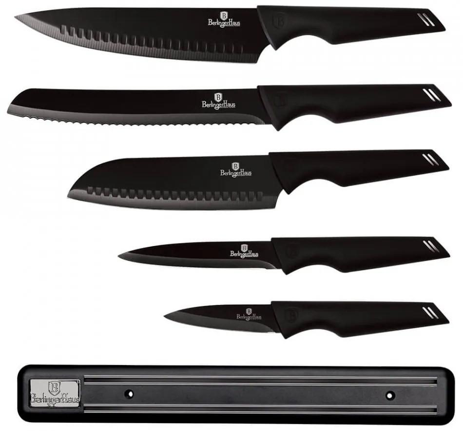 Set cutite (6 piese) Black Silver Collection BerlingerHaus BH 2699