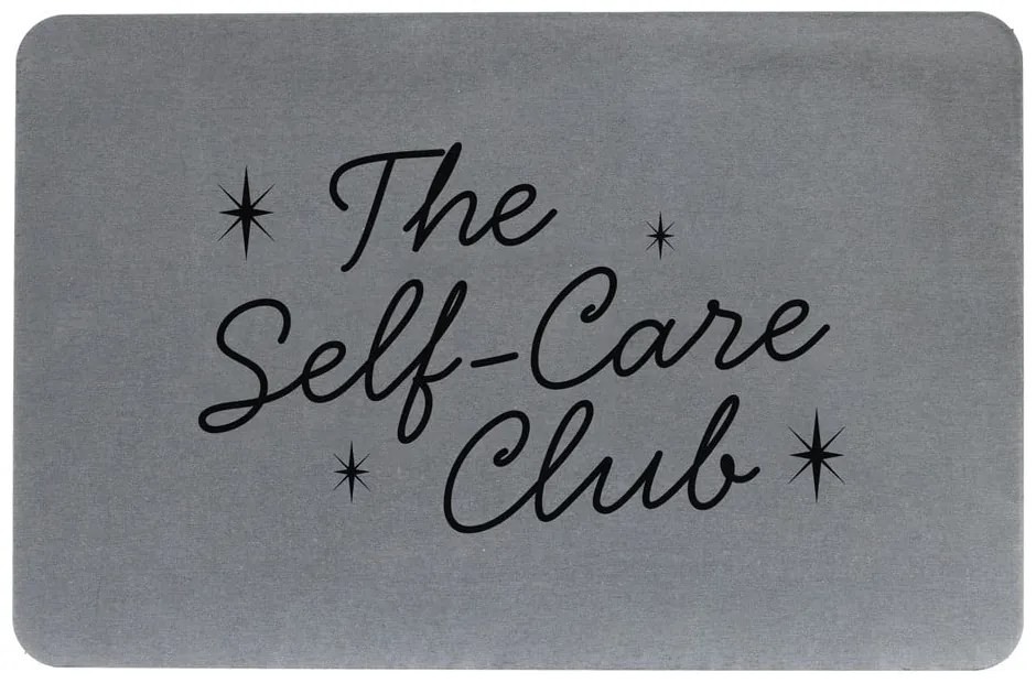 Covoraș de baie gri din diatomit 39x60 cm – Artsy Doormats