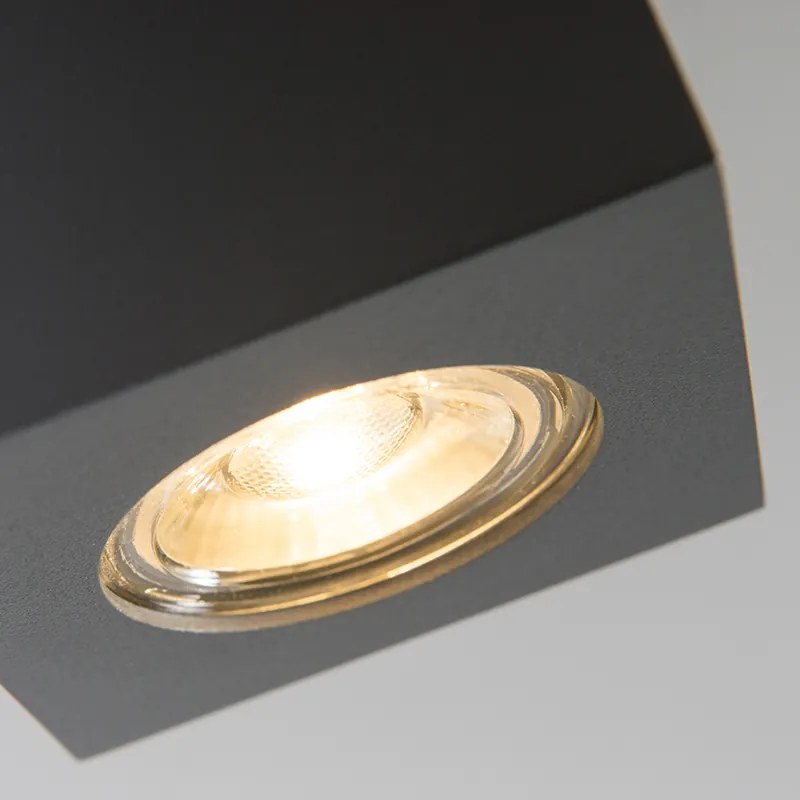 Spot de design antracit - Quba 2