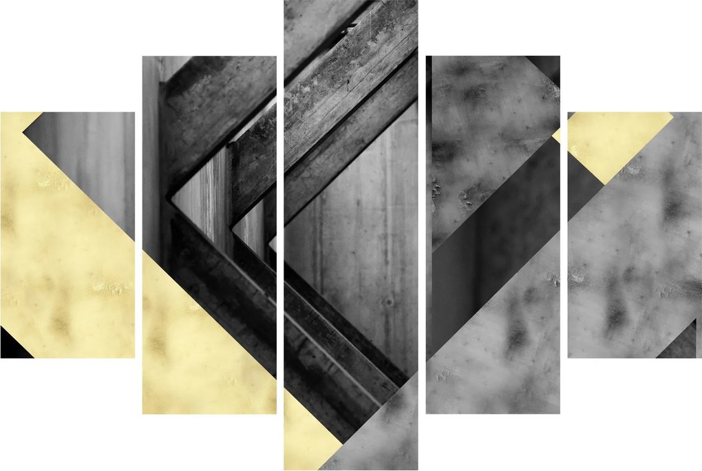 Tablou - Textura forme (150x105 cm)