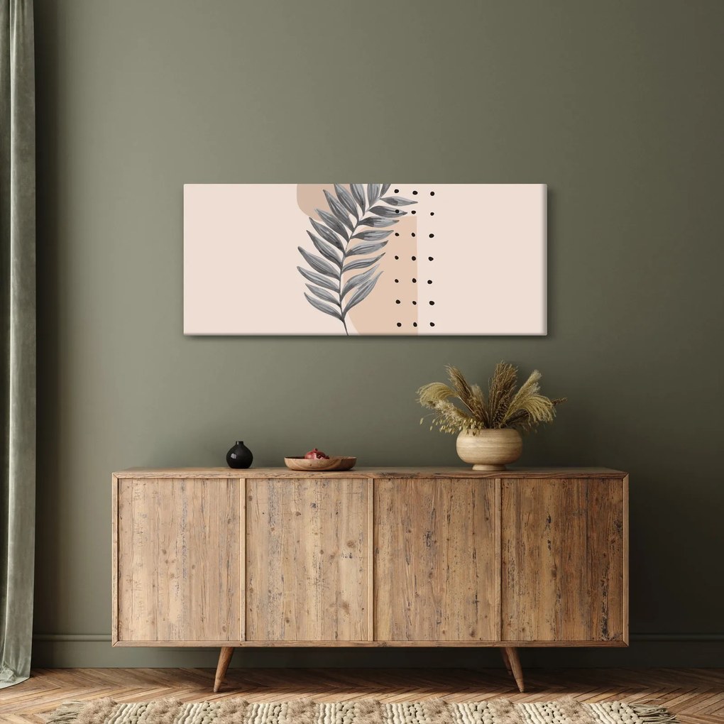 Tablou - Foaie ilustrată N⁰2 (120x50 cm)