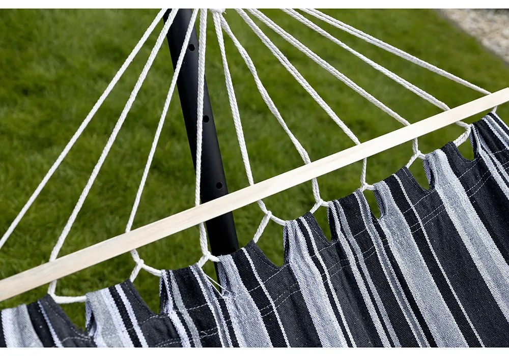 Plasă balansoar Elena (gri + alb). Promo -20%. 1016054
