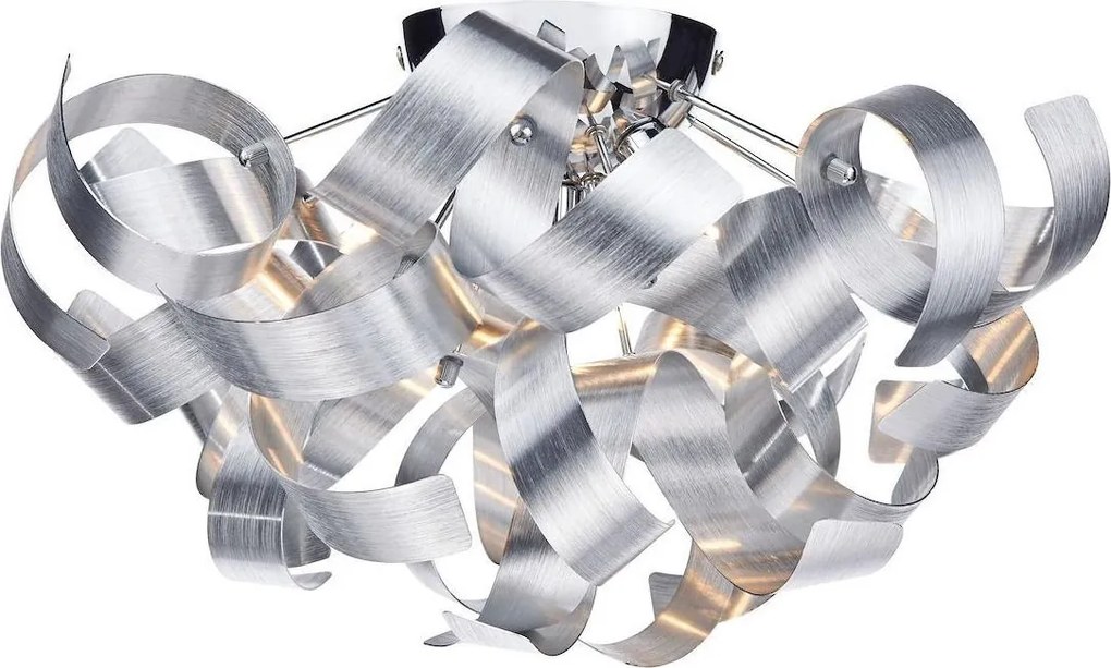 Där Lighting RAW0450 - Plafonieră RAWLEY 4xG9/25W/230V crom mat