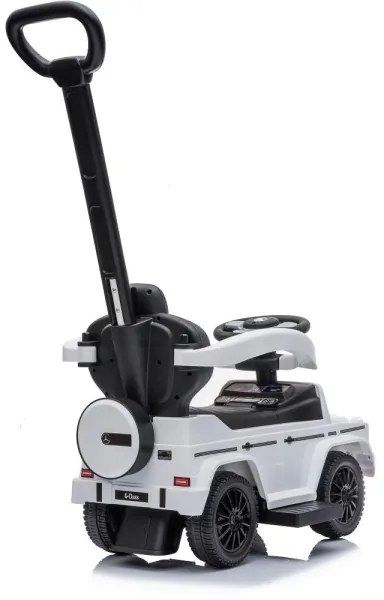 Bicicletă fără pedale Mercedes G350d 3 în 1 alb/negru