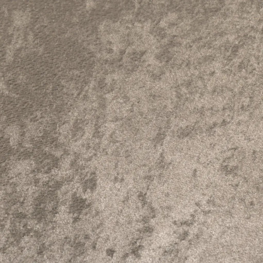 Scaun de bar pivotant design LUX Grenada, catifea Savona greige