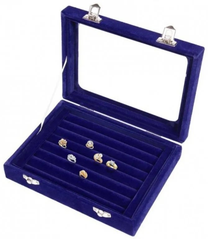 ShopJK CUTIE DE BIJUTERII ALBASTRĂ PD131GRAN