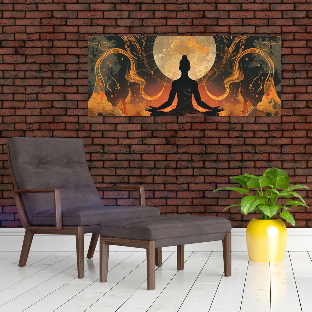 Tablou - Meditație (120x50 cm)