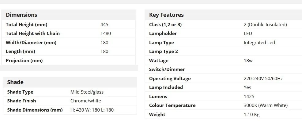 Lustra / Pendul LED modern design elegant Snowball 51022-3CC SRT