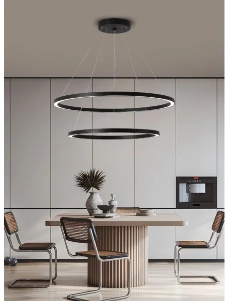 Immax NEO 07158-B80-60 - Lampă LED dimabilă FINO LED/93W/230V Tuya negru + DO