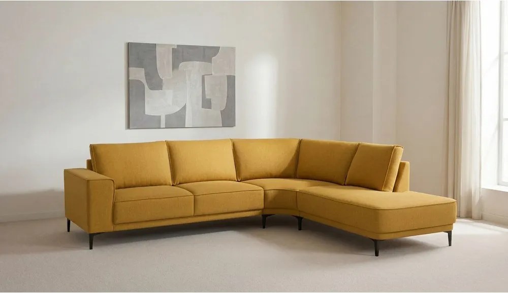 Colțar galben muștar (colț pe partea dreaptă) Copenhagen – Scandic