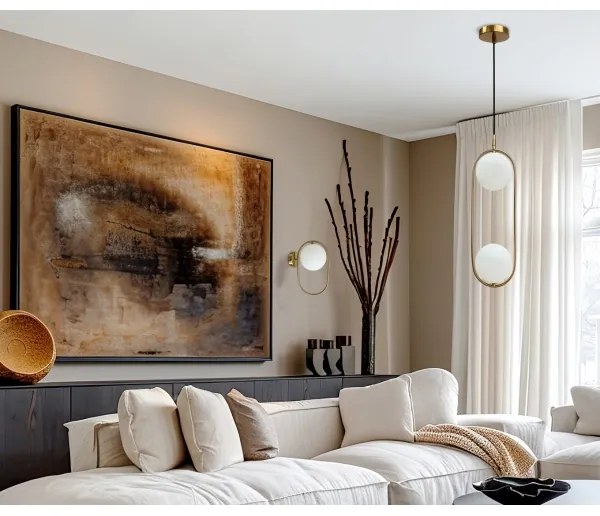 Aplică CORDEL 1xG9/28W/230V auriu