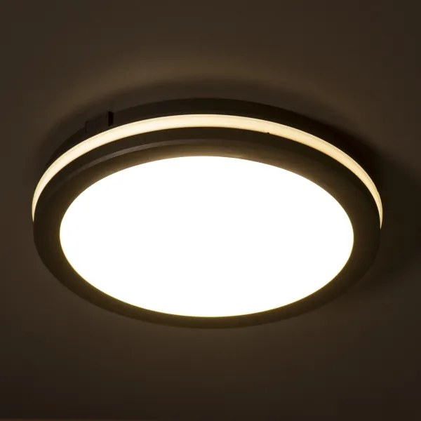 Plafonieră LED de exterior Kanlux 38381 BENO E LED/12W/230V 3000/4000/6500K IP65