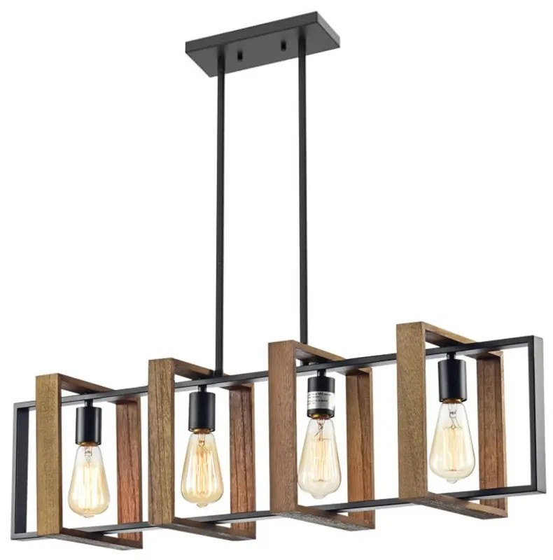 Lampă suspendată BLACK WOOD