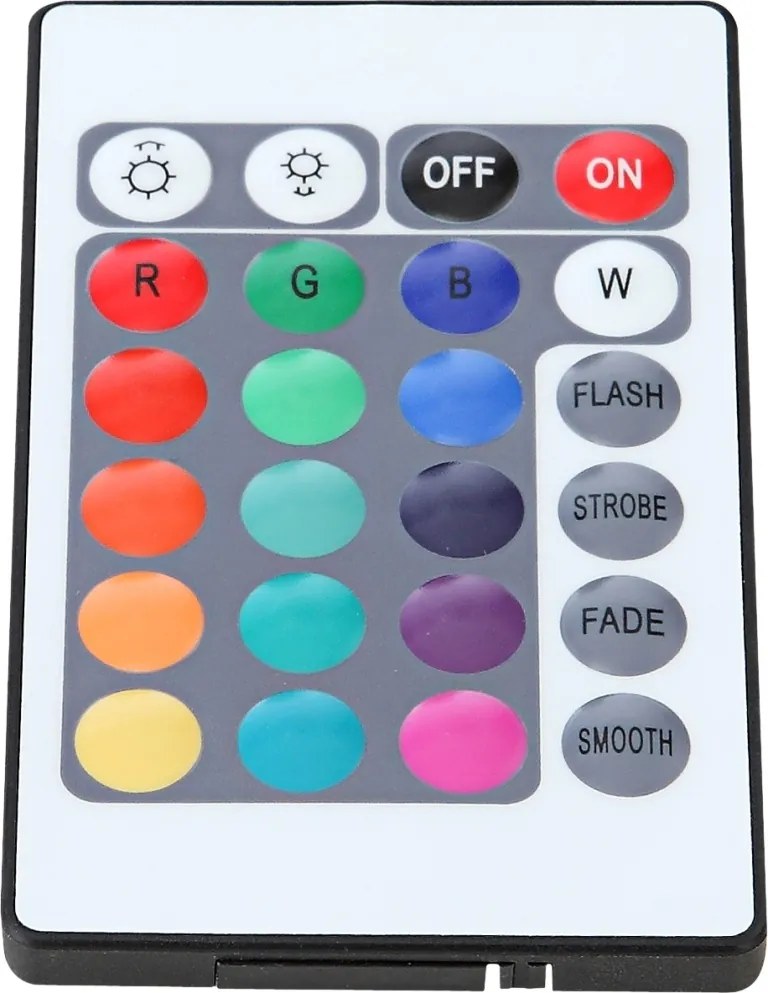 Banda cu iluminat LED-RGB cu telecomanda, 56W, 5-metri, IP44, LED BAND 38999 GL