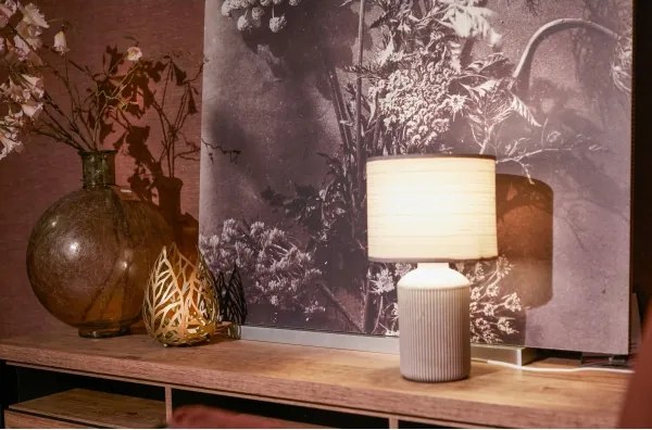 Brilo - Lampă de masă INO 1xE14/10W/230V albă