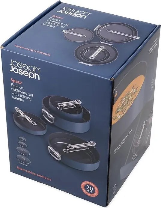 Set de vase pentru gătit 6 buc. Space – Joseph Joseph