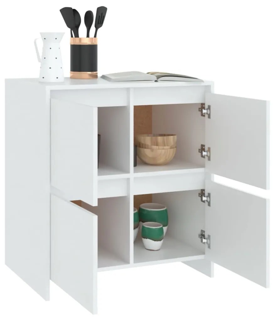 Servanta, alb, 70x41x75 cm, PAL 1, Alb