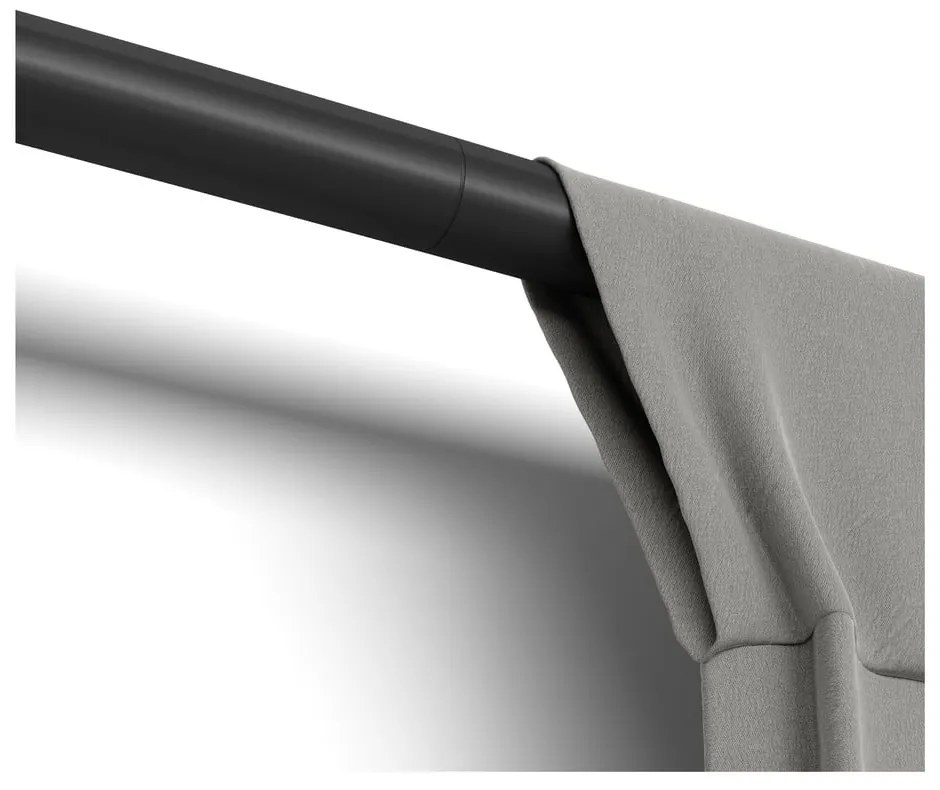 Galerie de perdea 81 - 163 cm extensibilă din oțel Zen – Umbra