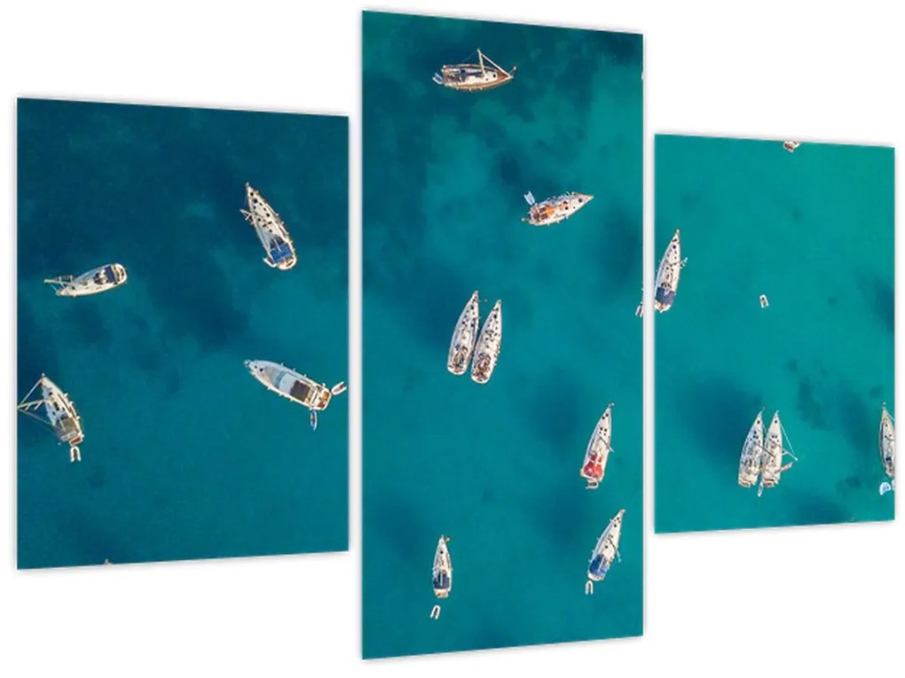 Tablou - Sailboats (90x60 cm)