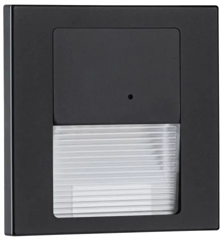 Paulmann 80004 - LED 1W lampă scări cu senzor TSARO 230V negru