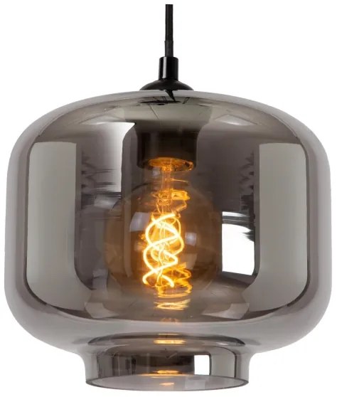 Lustră pe cablu Lucide 46413/13/65 MEDINE 3xE27/40W/230V fumuriu