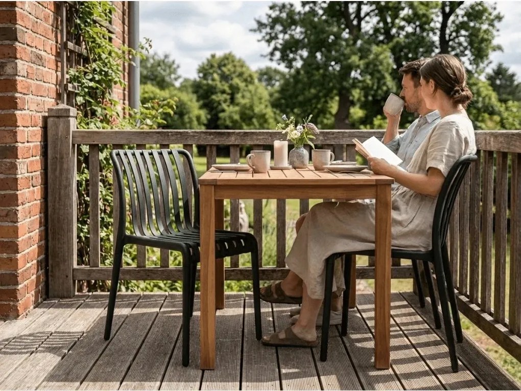 Scaun din plastic TREGO, antracit