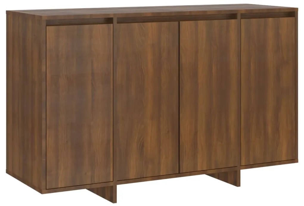 813061 vidaXL Servantă, stejar maro, 120x41x75 cm, PAL