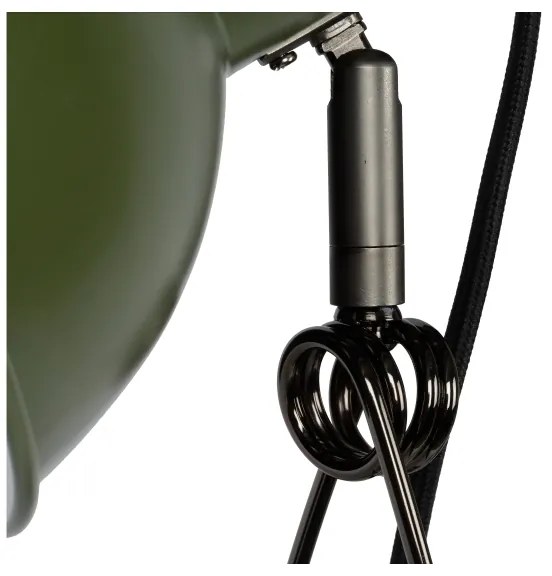 Lampă cu clemă Lucide 45987/01/33 MOYS 1xE27/40W/230V verde