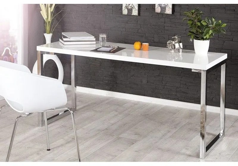 Birou INVICTA VERK 140x60 alb