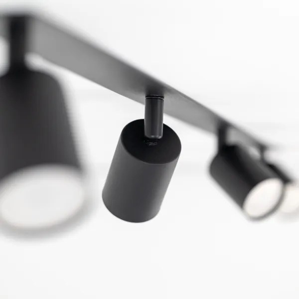 Spot încastrat NEX 4xGU10/10W/230V negru