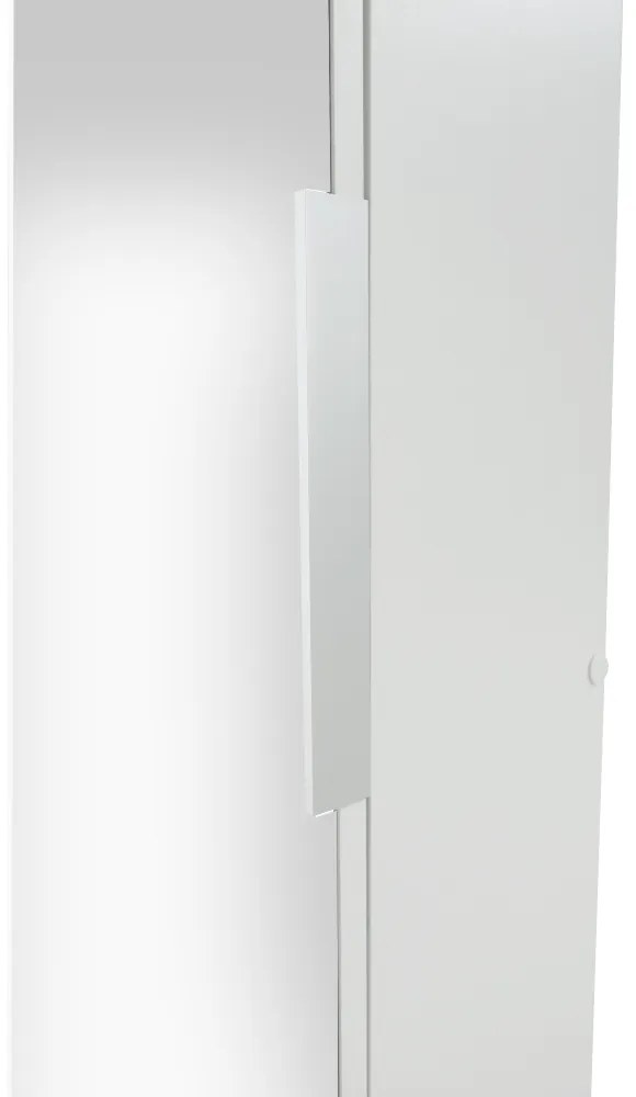 Pantofar, alb/oglinda, KAPATER 304997