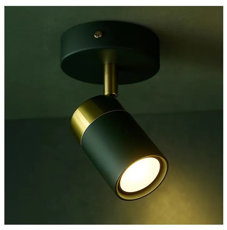 Spot de perete Brilagi POKER 1xGU10/25W/230V verde