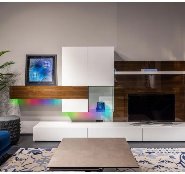 Bandă LED RGB dimabilă Globo 39016 LED/6W/230V + telecomandă 1m