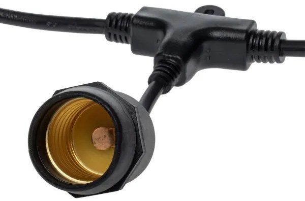 Lanț decorativ de exterior GARLAND 10xE27/15W/230V 10m IP44