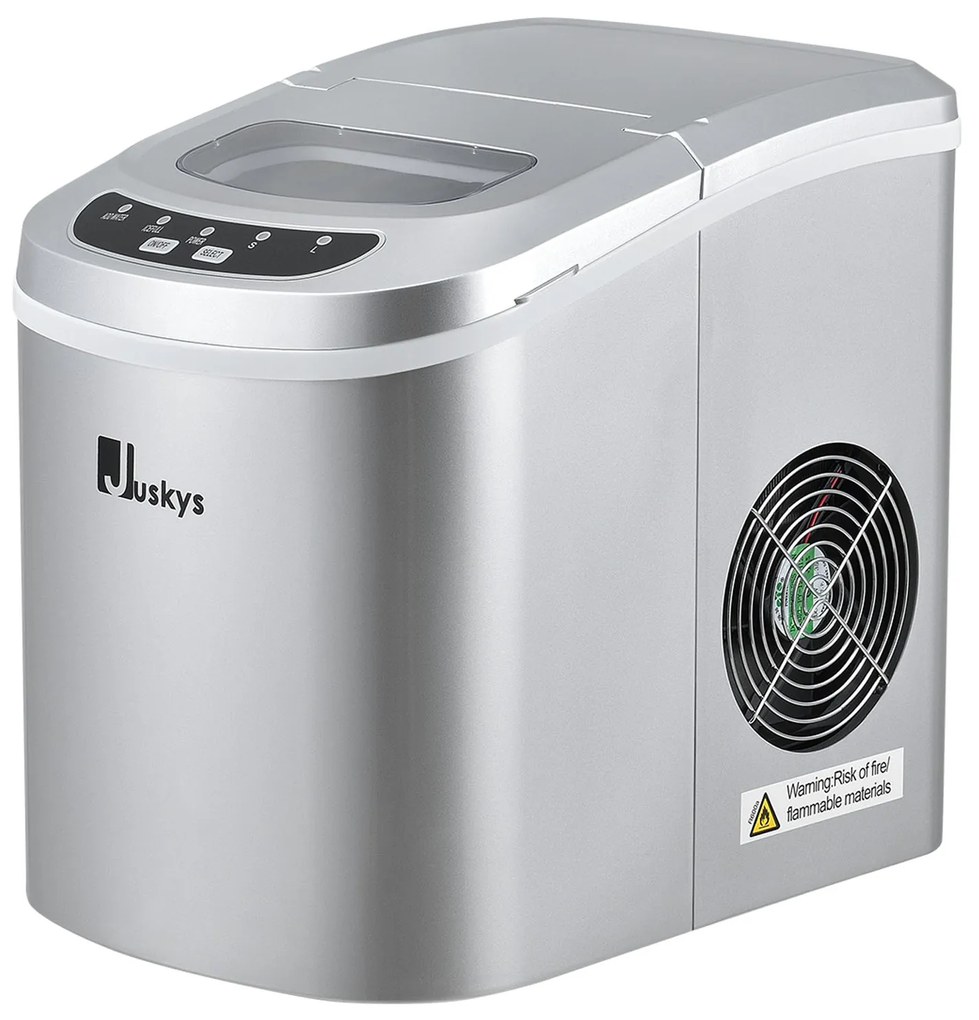 Producător de cuburi de gheață argintiu IcyCube