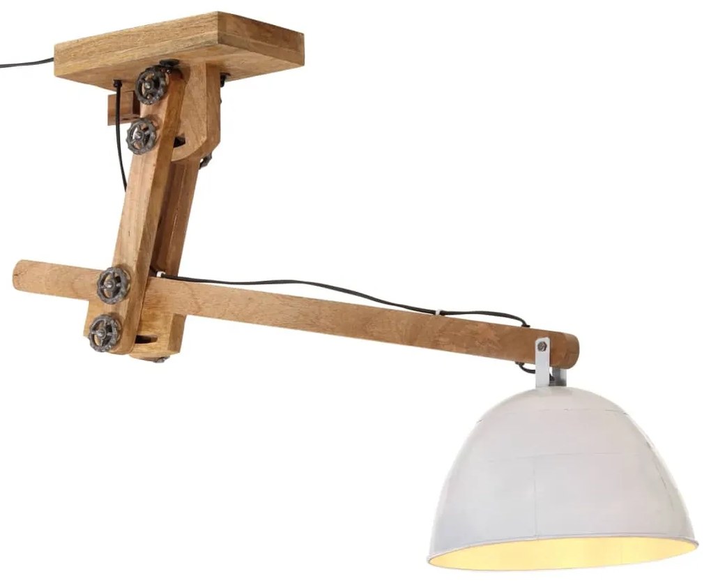 vidaXL Lampă de tavan, 25 W, alb, 105x30x65-108 cm, E27