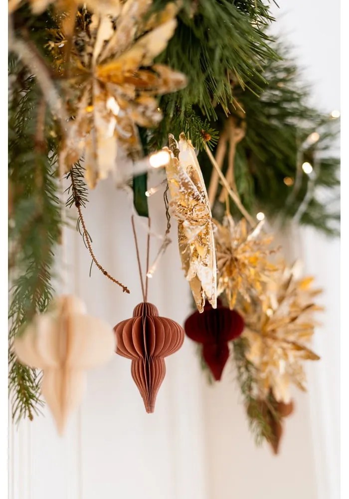 Ornamente de Crăciun 4 buc. din hârtie Milay – Bloomingville